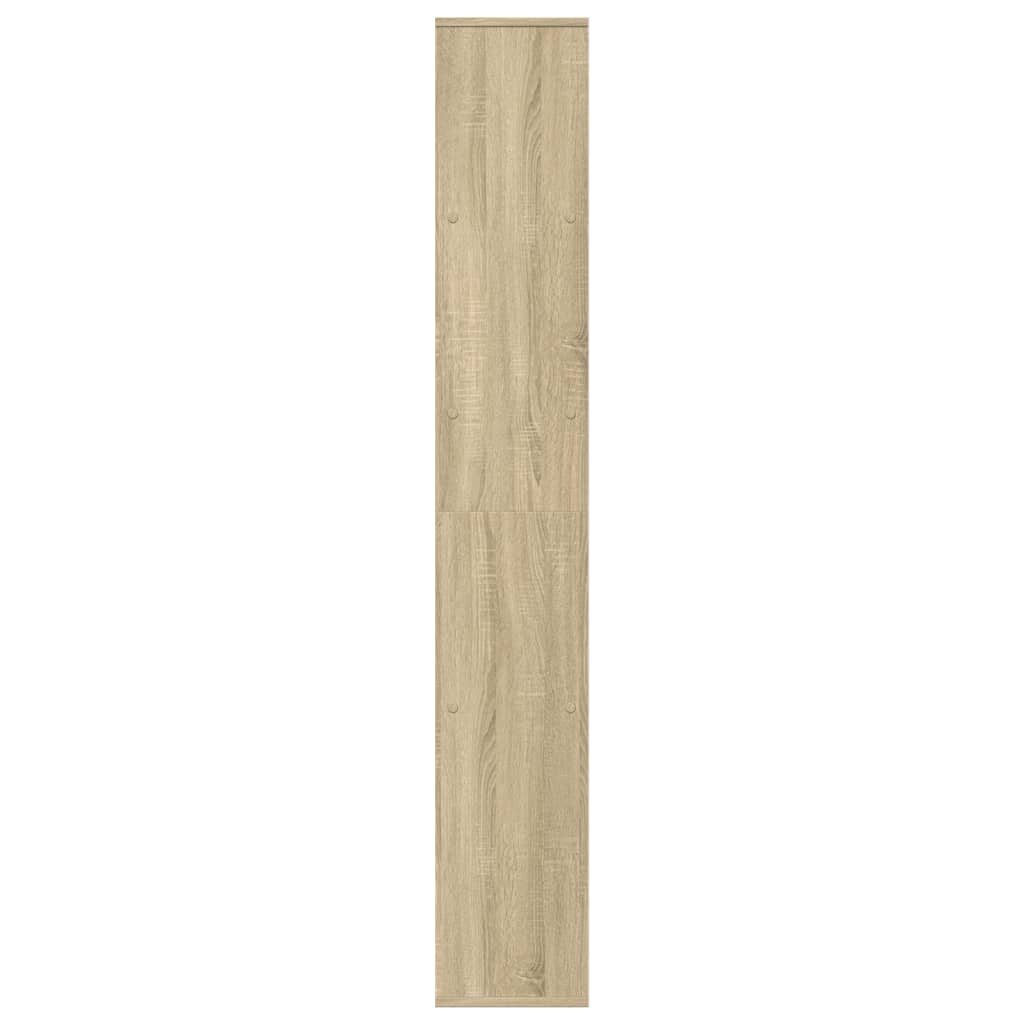Βιβλιοθήκη/Διαχωριστικό Χώρου Δρυς 67x25x161,5 εκ. Επεξ. Ξύλο