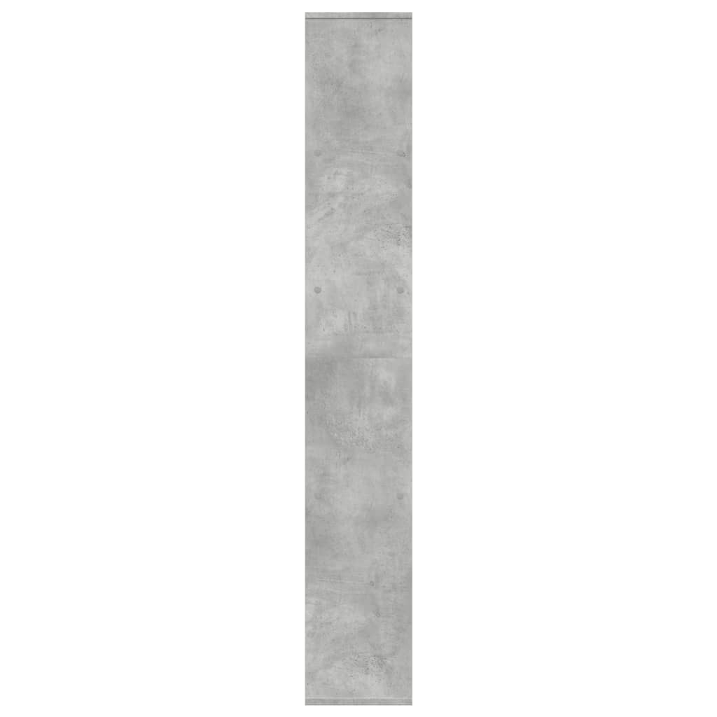 Βιβλιοθήκη/Διαχωριστικό Χώρου Γκρι 67x25x161,5 εκ. Επεξ. Ξύλο - Pakobazaar