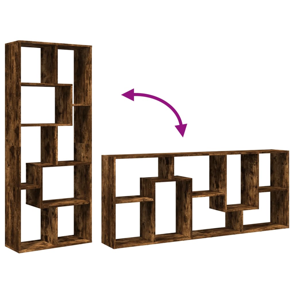 Βιβλιοθήκη/Διαχωριστικό Χώρου Δρυς 67x25x161,5 εκ. Επεξ. Ξύλο - Pakobazaar