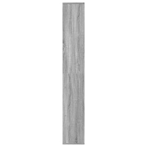 Βιβλιοθήκη/Διαχωριστικό Χώρου Γκρι 67x25x161,5 εκ. Επεξ. Ξύλο - Pakobazaar