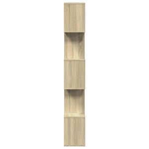Βιβλιοθήκη/Διαχωριστικό Χώρου 5 Επ. Δρυς 70x24x161εκ. Επ. Ξύλο - Pakobazaar