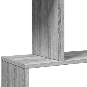 Βιβλιοθήκη/Διαχωριστικό Χώρου 5 Επ. Γκρι 70x24x161εκ. Επ. Ξύλο - Pakobazaar