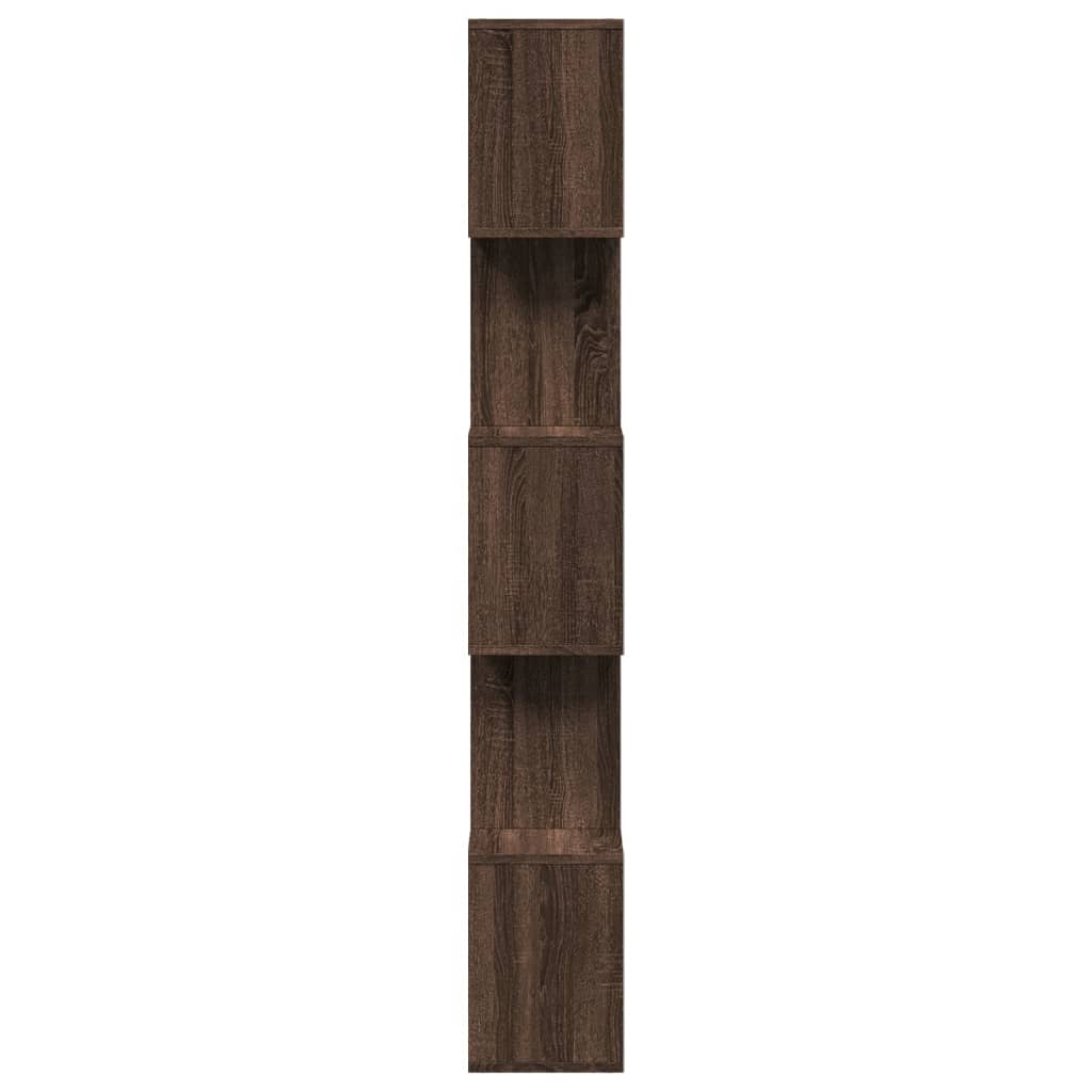 Βιβλιοθήκη/Διαχωριστικό Χώρου 5 Επ. Δρυς 70x24x161εκ. Επ. Ξύλο