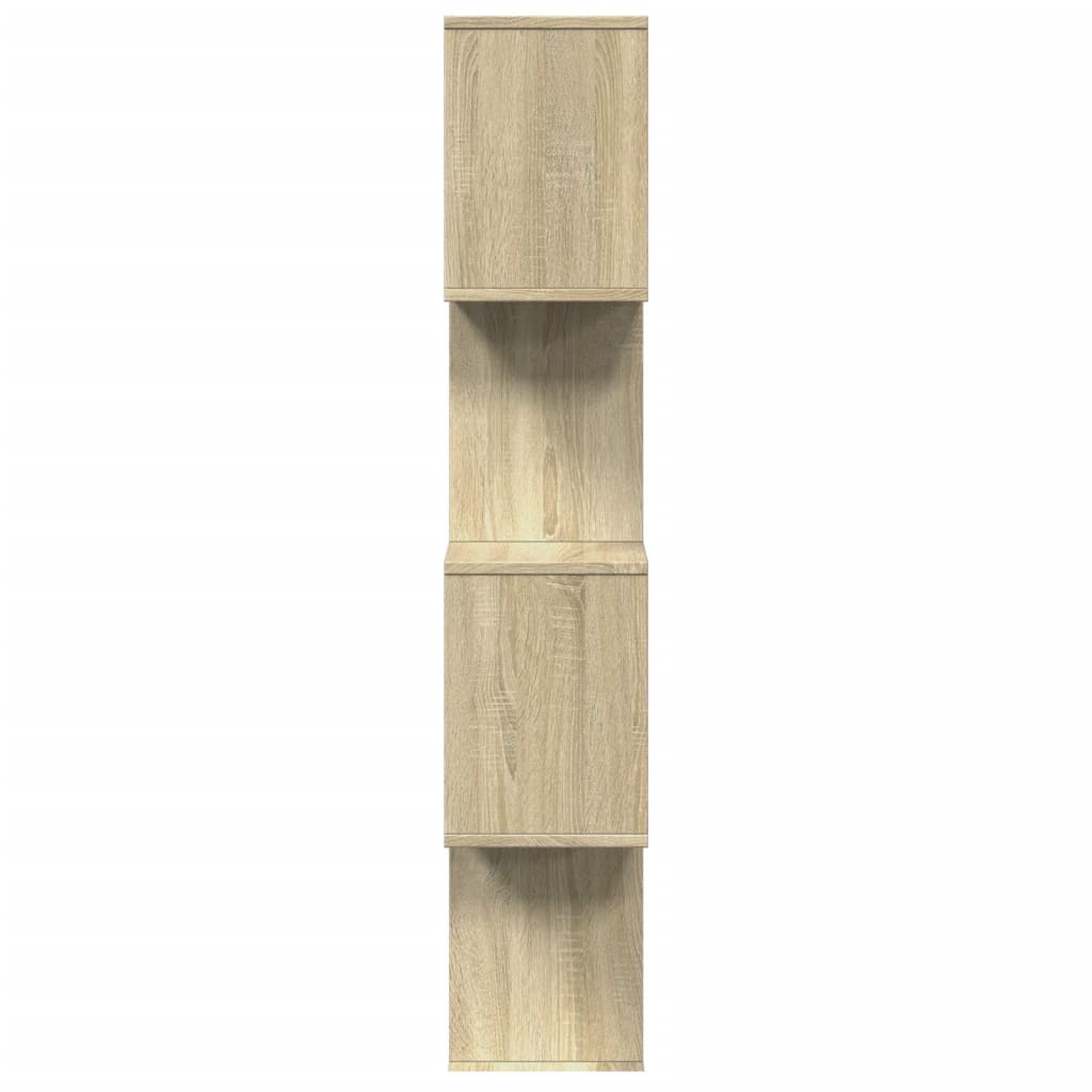 Βιβλιοθήκη/Διαχωριστικό Χώρου 4 Επ. Δρυς 70x24x129 εκ. Επ. Ξύλο