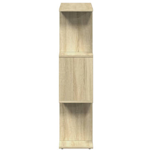 Βιβλιοθήκη/Διαχωριστικό Χώρου 3 Επ. Δρυς 70x24x97 εκ. Επ. Ξύλο - Pakobazaar
