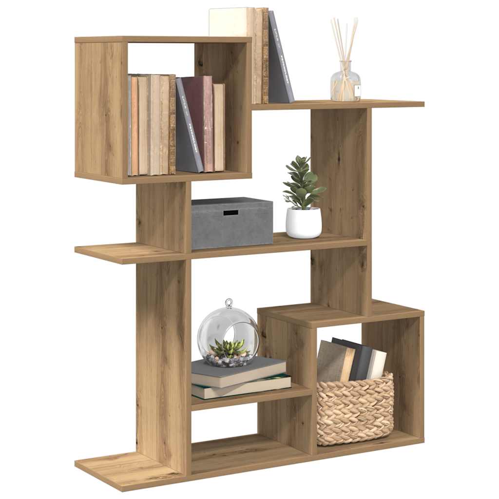 Βιβλιοθήκη/Διαχωριστικό Χώρου Δρυς 92x29x112 εκ. Επεξ. Ξύλο - Pakobazaar