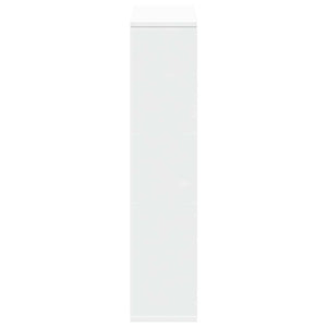 Βιβλιοθήκη Λευκή 63x20x90 εκ. από Τεχνητό Ξύλο - Pakobazaar
