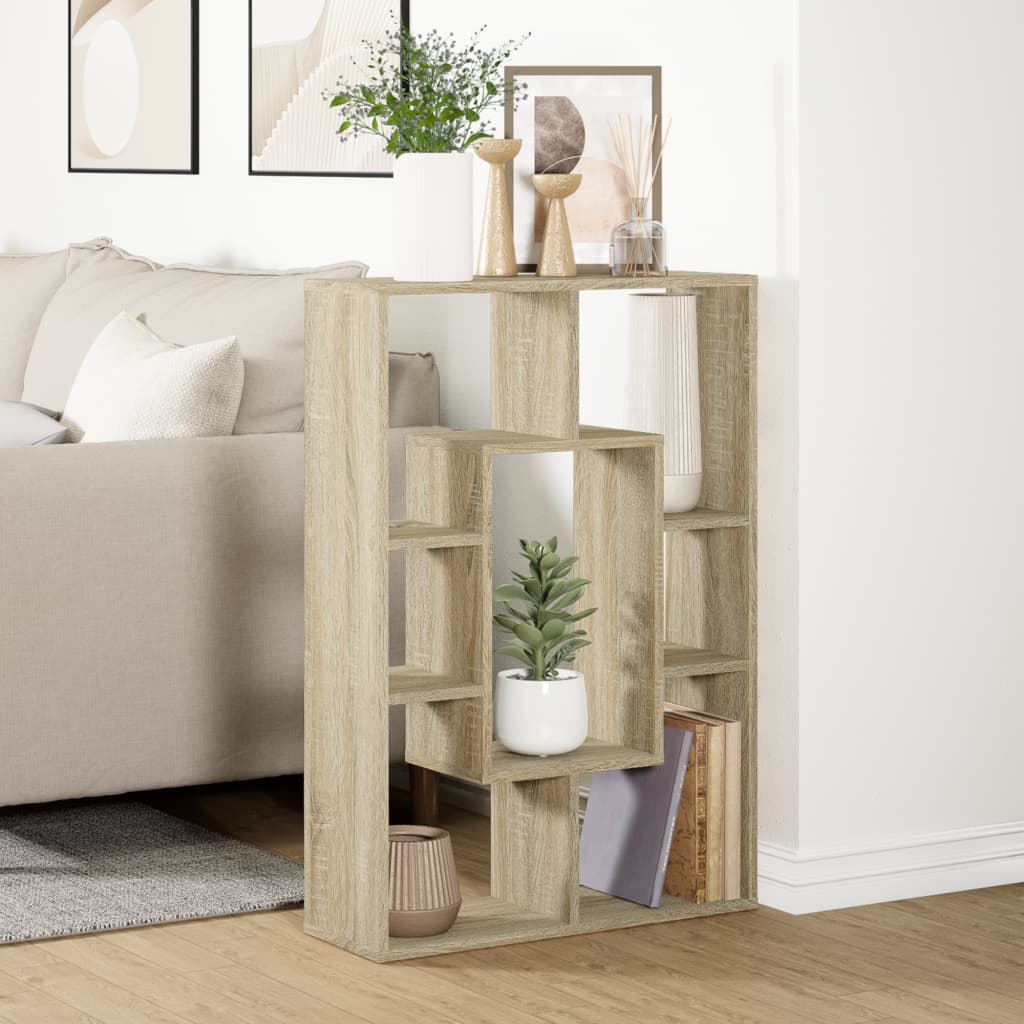 Βιβλιοθήκη Sonoma Δρυς 63x20x90 εκ. από Επεξεργασμένο Ξύλο - Pakobazaar