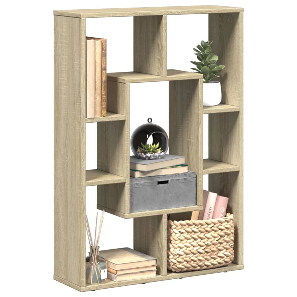 Βιβλιοθήκη Sonoma Δρυς 63x20x90 εκ. από Επεξεργασμένο Ξύλο - Pakobazaar