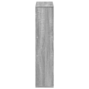 Βιβλιοθήκη Γκρι Sonoma 63x20x90 εκ. από Επεξεργ. Ξύλο - Pakobazaar