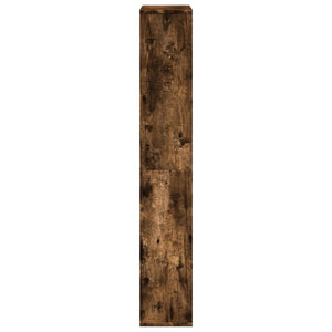 Βιβλιοθήκη Καπνιστή Δρυς 60x20x120,5 εκ. από Επεξεργασμένο Ξύλο - Pakobazaar