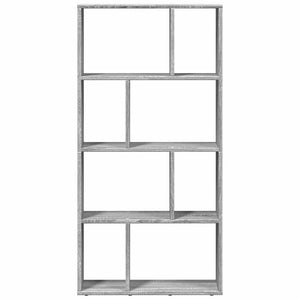 Βιβλιοθήκη Γκρι Sonoma 60x20x120,5 εκ. από Επεξεργ. Ξύλο - Pakobazaar