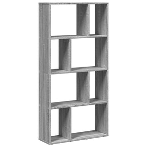 Βιβλιοθήκη Γκρι Sonoma 60x20x120,5 εκ. από Επεξεργ. Ξύλο - Pakobazaar