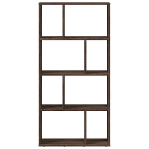 Βιβλιοθήκη Καφέ Δρυς 60x20x120,5 εκ. από Επεξεργασμένο Ξύλο - Pakobazaar