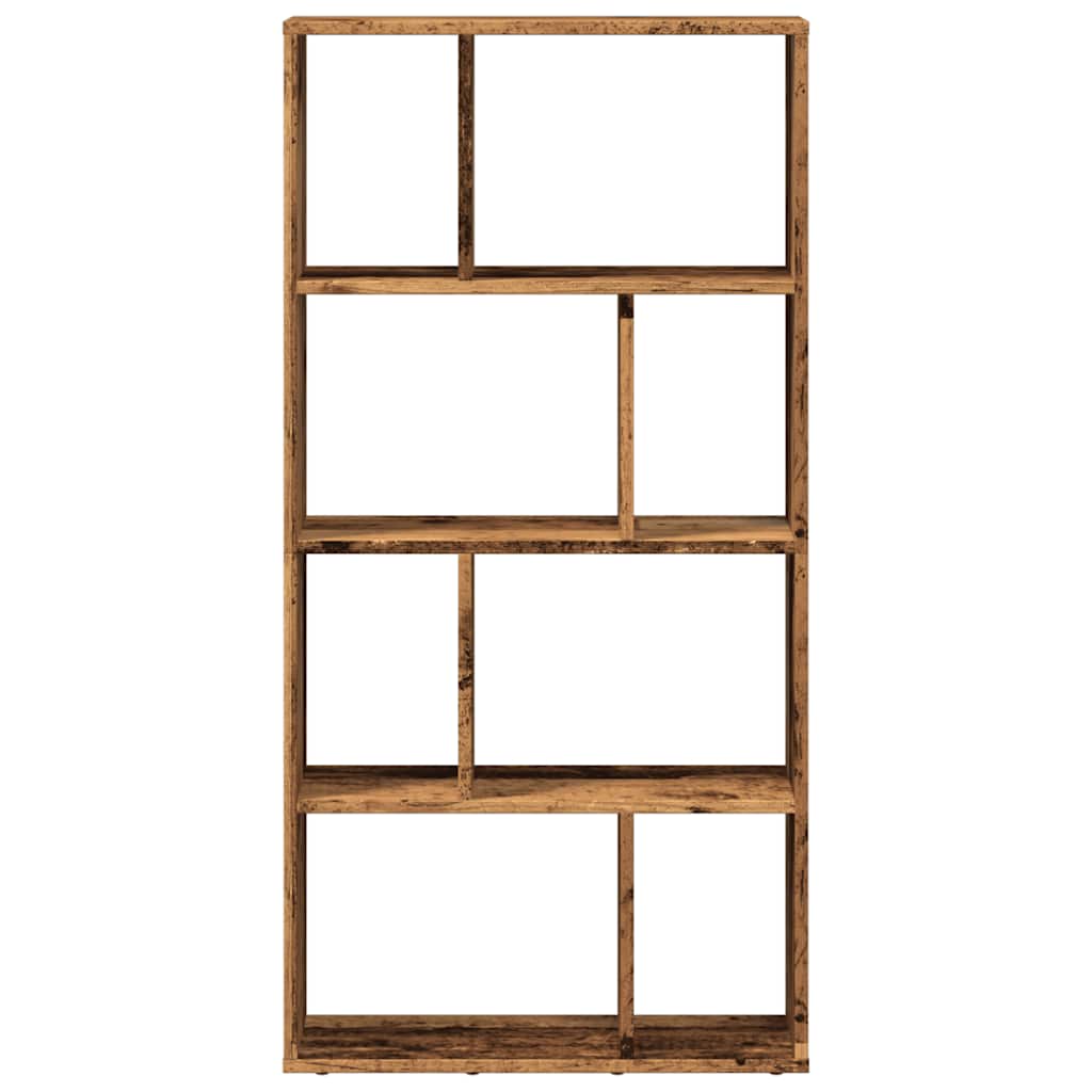 Βιβλιοθήκη Όψη Παλαιού Ξύλου 60x20x120,5 εκ. Επεξεργασμένο Ξύλο - Pakobazaar