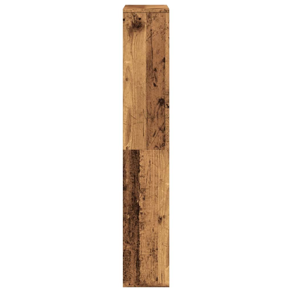 Βιβλιοθήκη Όψη Παλαιού Ξύλου 60x20x120,5 εκ. Επεξεργασμένο Ξύλο - Pakobazaar