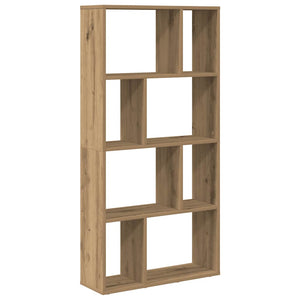 Βιβλιοθήκη Αρτισιανή Δρυς 60x20x120,5 εκ. από Επεξεργασμένο Ξύλο - Pakobazaar