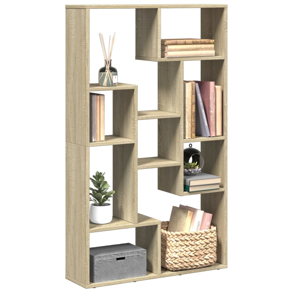 Βιβλιοθήκη Sonoma Δρυς 72x20x120,5 εκ. από Επεξεργασμένο Ξύλο - Pakobazaar