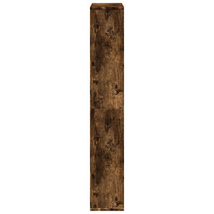 Βιβλιοθήκη Καπνιστή Δρυς 72x20x120,5 εκ. από Επεξεργασμένο Ξύλο - Pakobazaar