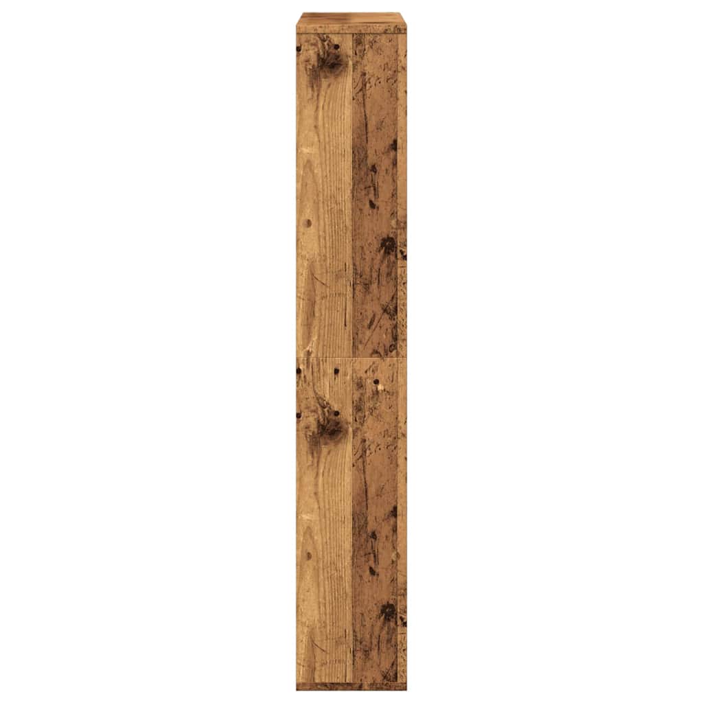 Βιβλιοθήκη Όψη Παλαιού Ξύλου 72x20x120,5 εκ. Επεξεργασμένο Ξύλο - Pakobazaar