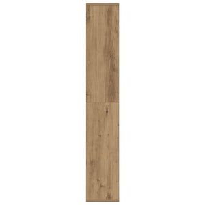 Βιβλιοθήκη Αρτισιανή Δρυς 72x20x120,5 εκ. από Επεξεργασμένο Ξύλο - Pakobazaar