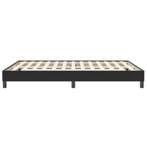 Πλαίσιο κρεβατιού χωρίς στρώμα Μαύρο 140x210 cm Βελούδινο - Pakobazaar