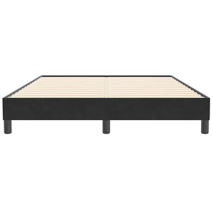 Πλαίσιο κρεβατιού χωρίς στρώμα Μαύρο 160x210 cm Βελούδινο - Pakobazaar