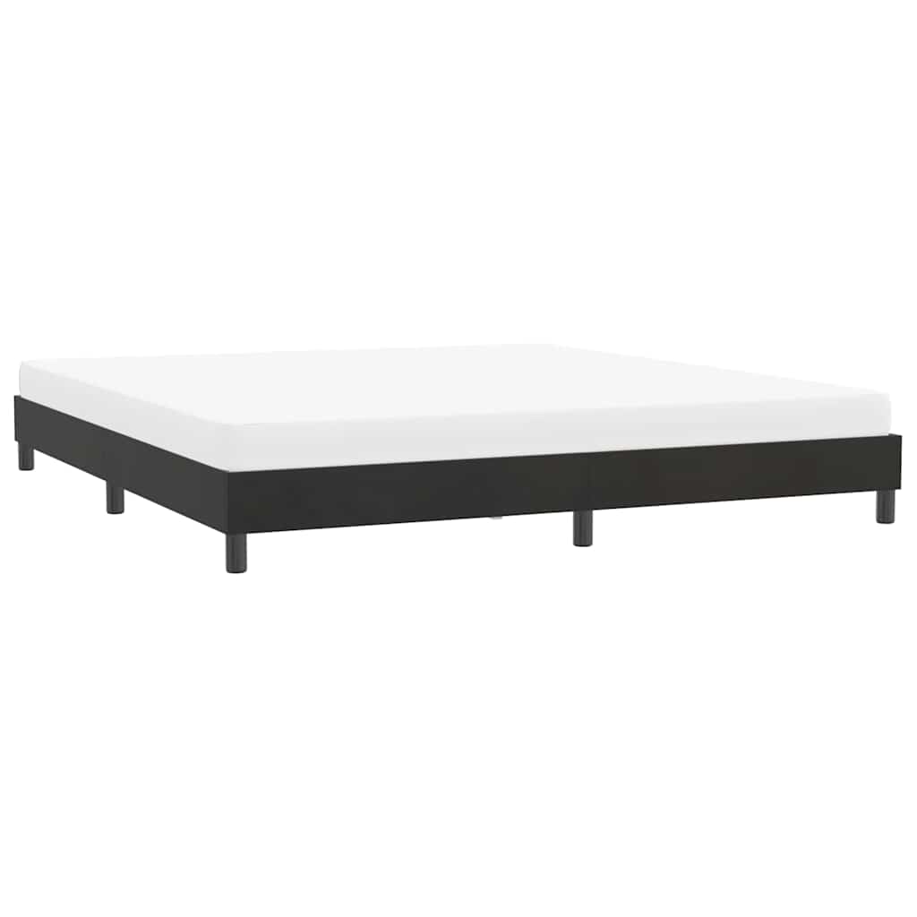 Πλαίσιο κρεβατιού χωρίς στρώμα Μαύρο 180x210 cm Βελούδινο - Pakobazaar