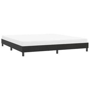 Πλαίσιο κρεβατιού χωρίς στρώμα Μαύρο 180x210 cm Βελούδινο - Pakobazaar