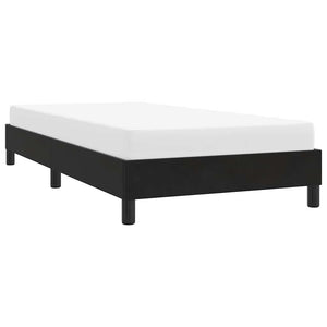 Πλαίσιο κρεβατιού χωρίς στρώμα Μαύρο 80x220 cm Βελούδινο