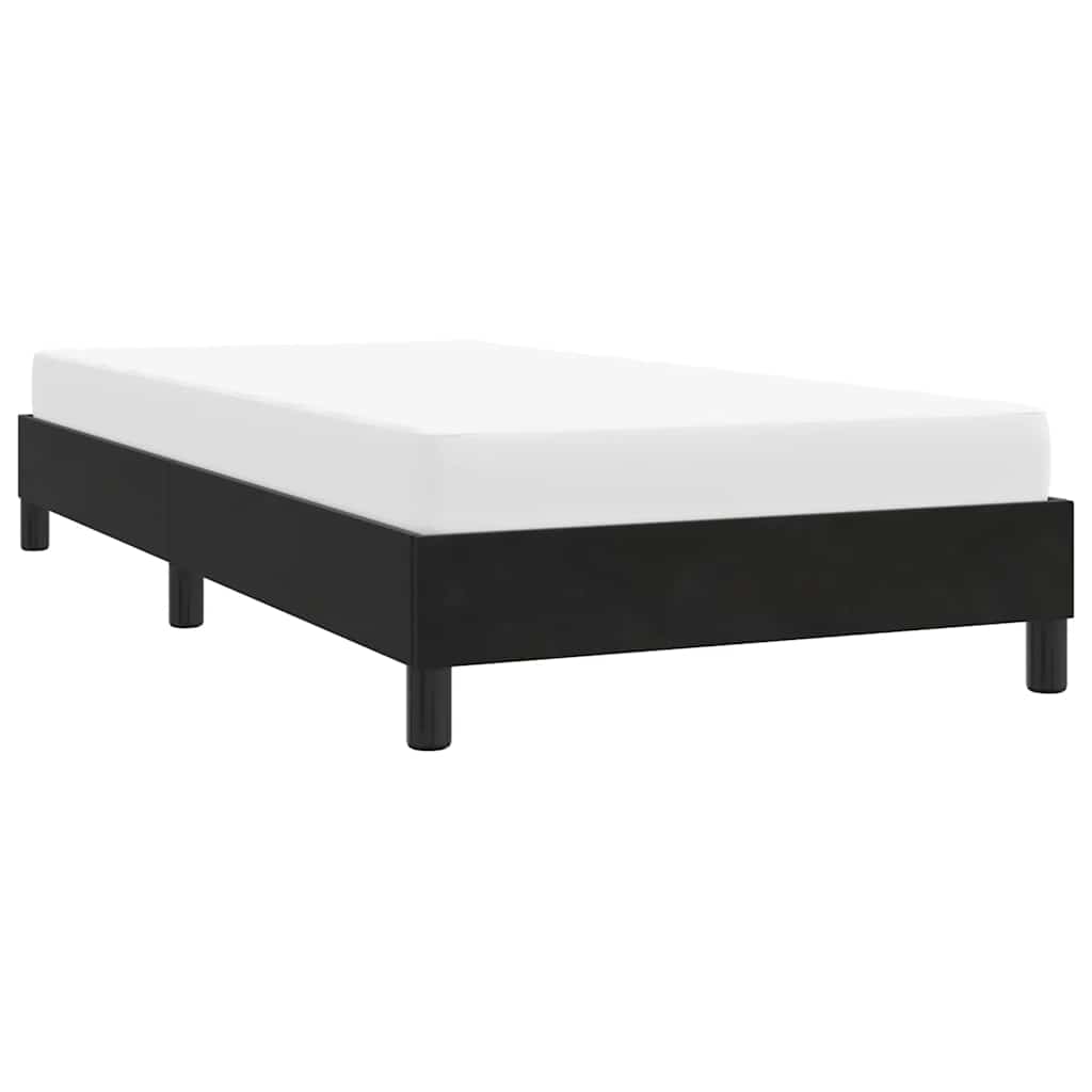 Πλαίσιο κρεβατιού χωρίς στρώμα Μαύρο 90x220 cm Βελούδινο - Pakobazaar