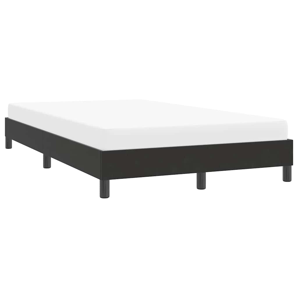 Πλαίσιο κρεβατιού χωρίς στρώμα Μαύρο 120x220 cm Βελούδινο