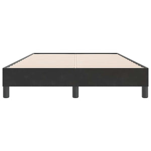 Πλαίσιο κρεβατιού χωρίς στρώμα Μαύρο 120x220 cm Βελούδινο
