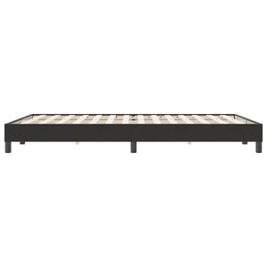 Πλαίσιο κρεβατιού χωρίς στρώμα Μαύρο 140x220 cm Βελούδινο - Pakobazaar