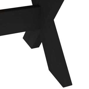 Τραπεζάκι σαλονιού NOAIN με πόδια σχήματος X 120x60x40 cm