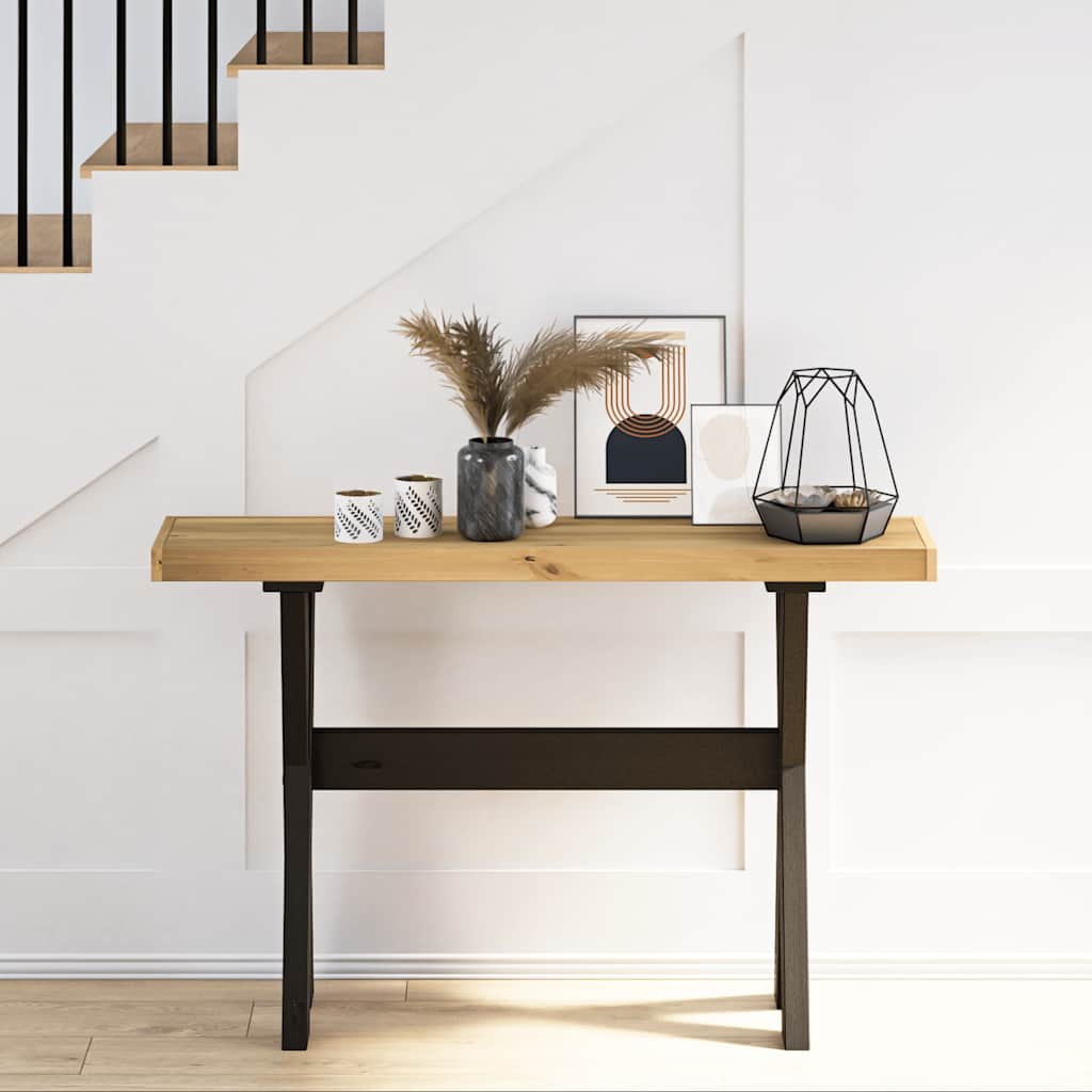 Τραπέζι κονσόλας NOAIN με πόδια σχήματος X 120x30x75 cm - Pakobazaar