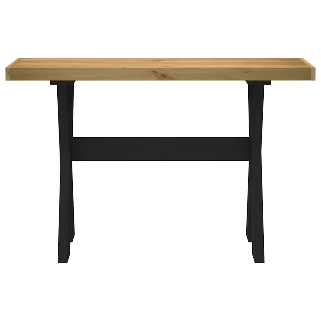 Τραπέζι κονσόλας NOAIN με πόδια σχήματος X 120x30x75 cm - Pakobazaar