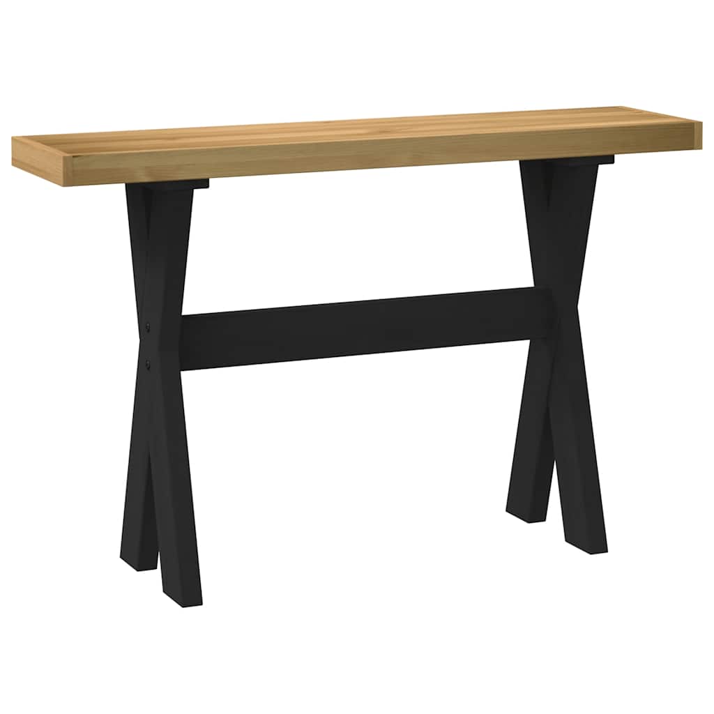 Τραπέζι κονσόλας NOAIN με πόδια σχήματος X 120x30x75 cm - Pakobazaar