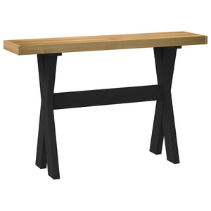 Τραπέζι κονσόλας NOAIN με πόδια σχήματος X 120x30x75 cm - Pakobazaar