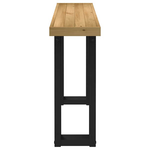 Τραπέζι κονσόλας NOAIN με πόδια σχήματος U 120x30x75 cm