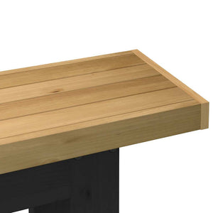 Τραπέζι κονσόλας NOAIN με πόδια σχήματος U 120x30x75 cm