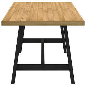 Τραπεζαρία NOAIN με πόδια σχήματος Α 160x90x75 cm - Pakobazaar