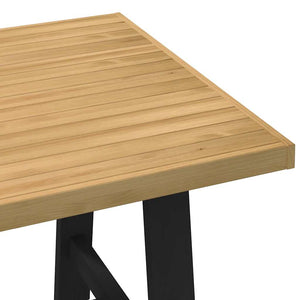 Τραπεζαρία NOAIN με πόδια σχήματος Α 160x90x75 cm - Pakobazaar