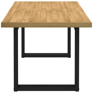 Τραπεζαρία NOAIN με πόδια σχήματος U 160x90x75 cm