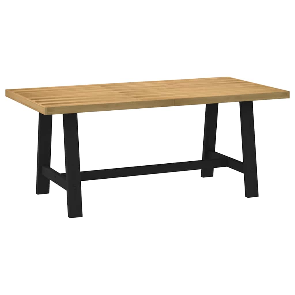 Τραπεζαρία NOAIN με Πόδια σε Σχήμα Α 180x90x75 εκ. από Μασίφ Ξύλο Πεύκου - Pakobazaar