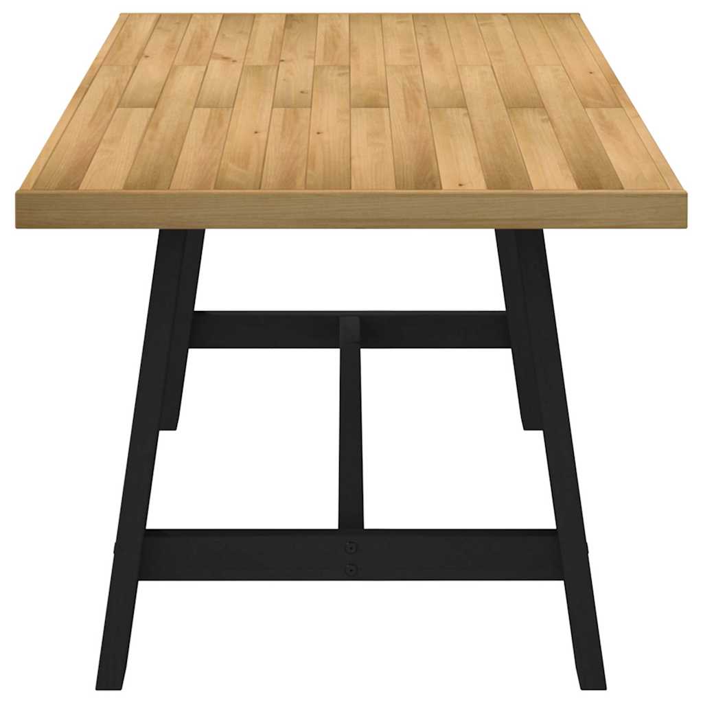 Τραπεζαρία NOAIN με Πόδια σε Σχήμα Α 180x90x75 εκ. από Μασίφ Ξύλο Πεύκου - Pakobazaar