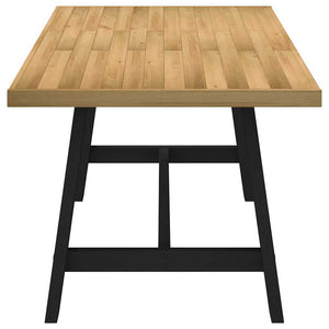 Τραπεζαρία NOAIN με Πόδια σε Σχήμα Α 180x90x75 εκ. από Μασίφ Ξύλο Πεύκου - Pakobazaar