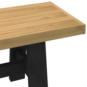 Πάγκος τραπεζαρίας NOAIN με πόδια σχήματος Α 180x40x45 cm - Pakobazaar