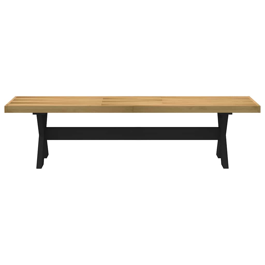 Πάγκος τραπεζαρίας NOAIN με πόδια σχήματος X 180x40x45 cm - Pakobazaar