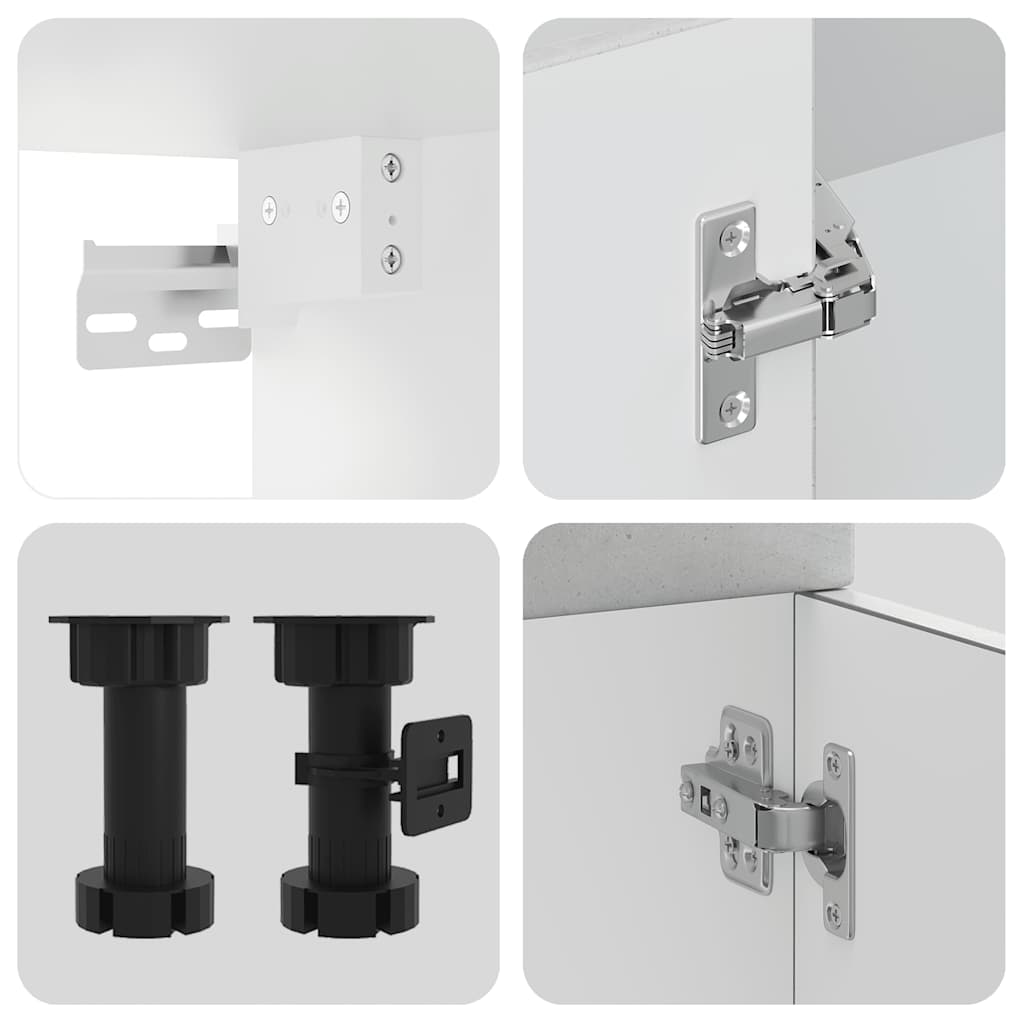 Σετ Ντουλάπια Κουζίνας 7 Τεμαχίων Kalmar Επεξεργασμένο Ξύλο